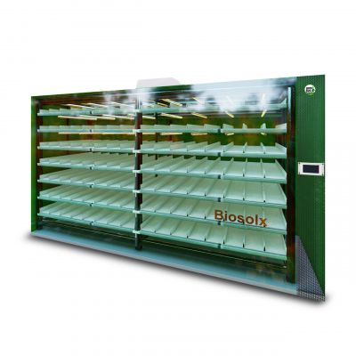 CABINA BSX 100 SISTEMA HIDROPÓNICO VERTICAL TAMD BIOSOLX